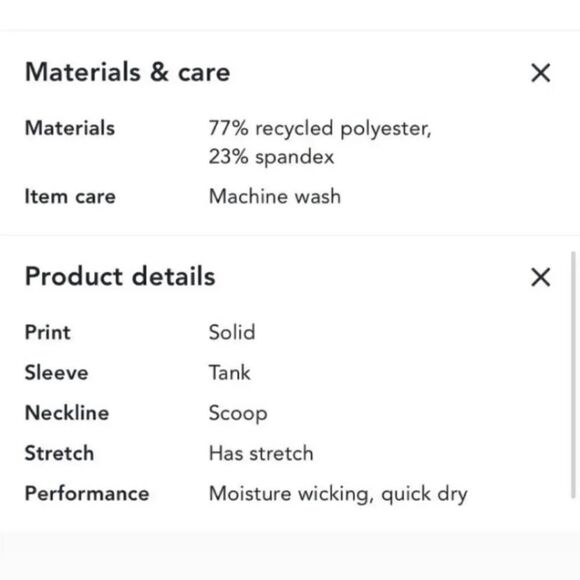 NEW Threads 4 Thought Core ReActive Racerback Sports Bra in Navy Blue Size XS - Picture 8 of 10